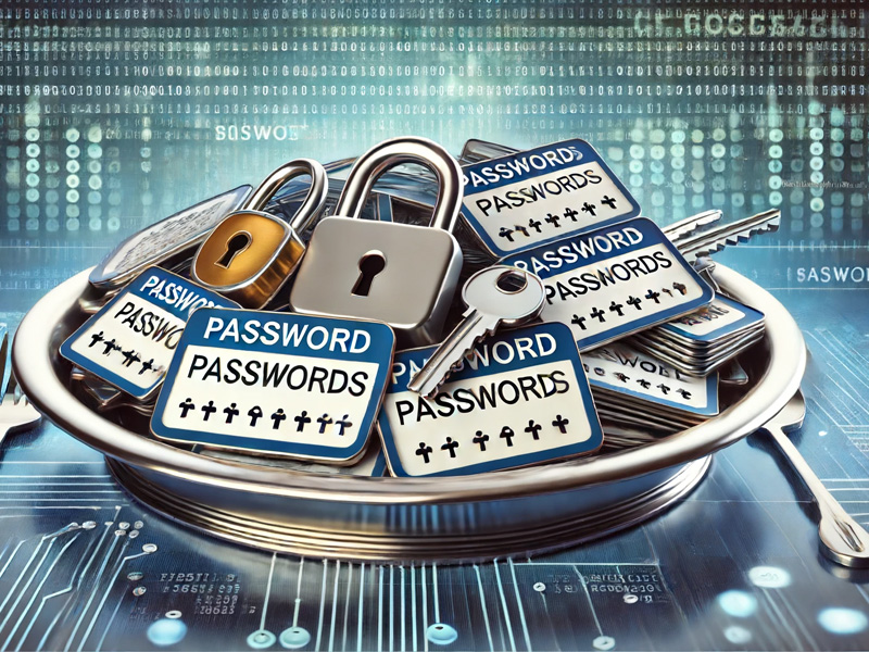 Passwörter auf dem Silbertablett