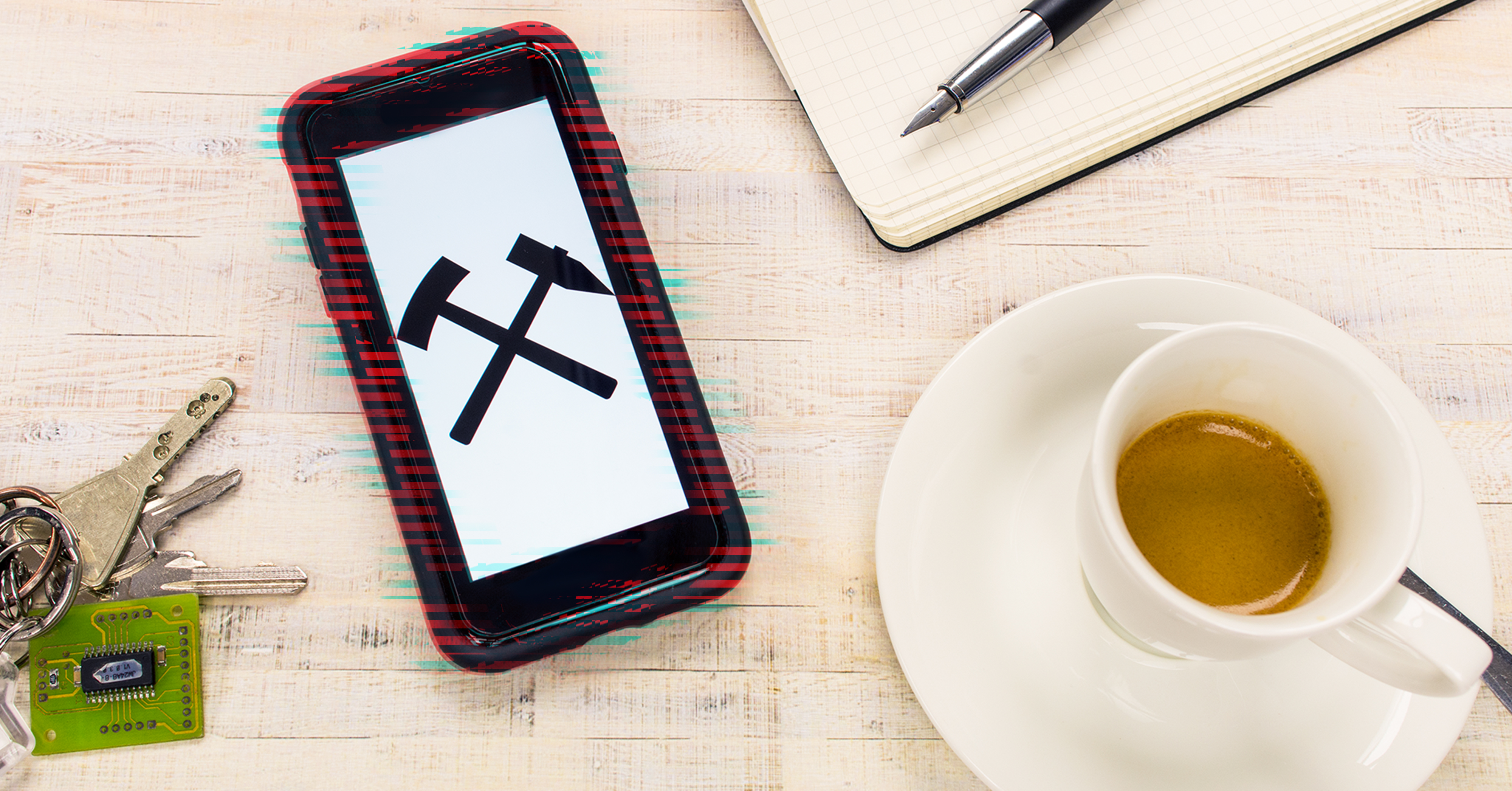 Schürfen mit fremden Pfannen