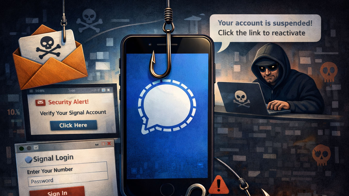 Phishing-Angriffe über „Signal“ - Messenger
